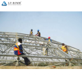 Estructura de acero de acero de gran amplio tramo prefabricado